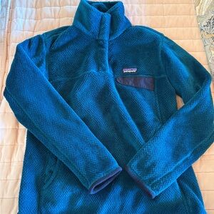 Patagonia Teal Fleece Jacket